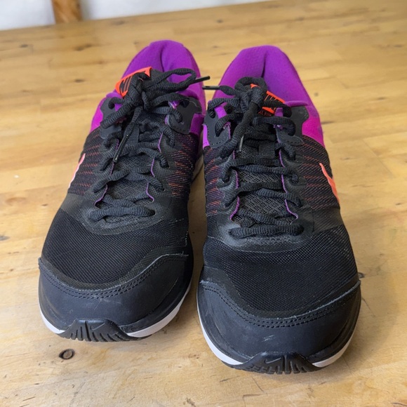 Nike Dual Fusion Run 3 Running Shoes Black Purple Women’s Size 9 - Picture 4 of 11
